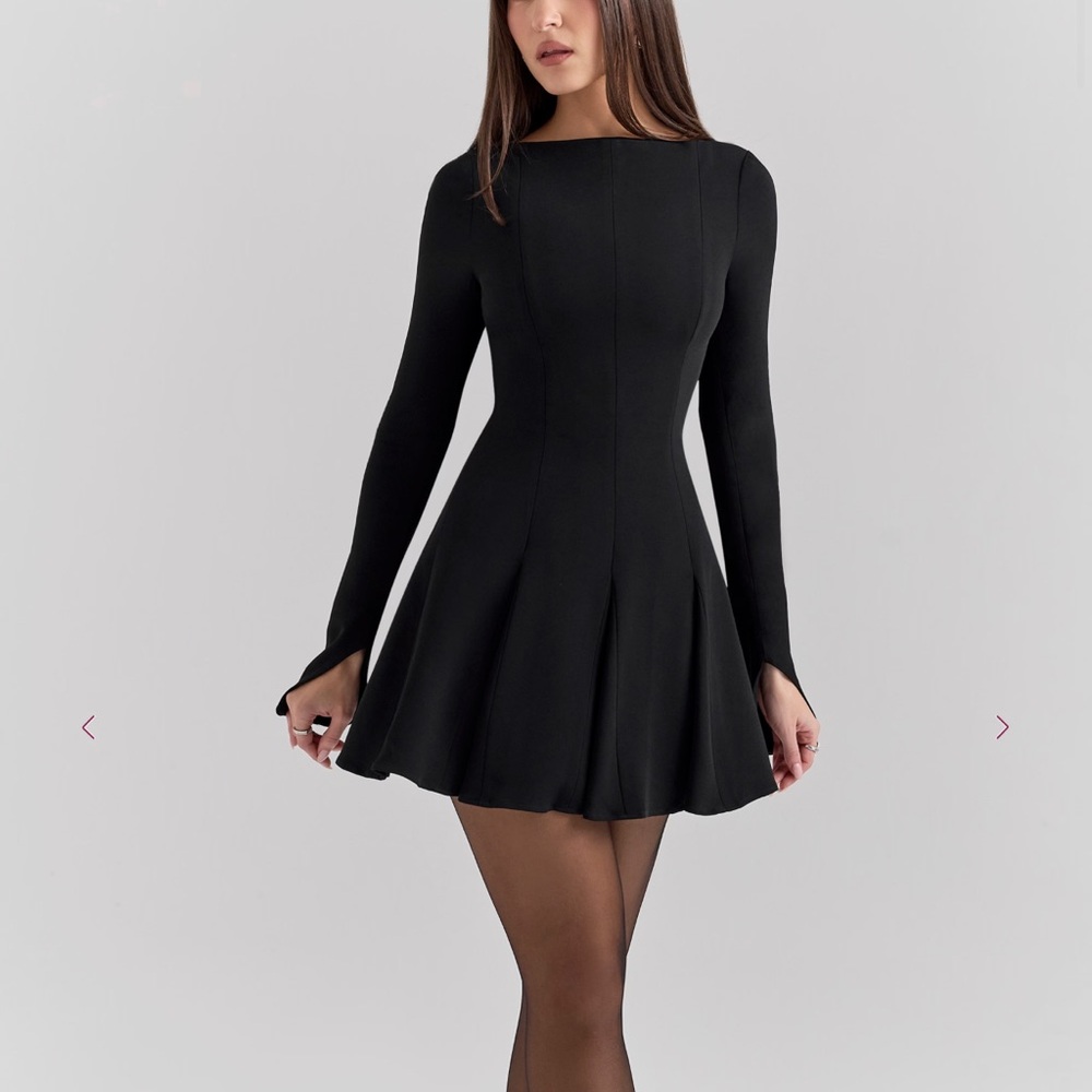 House of CB black dress